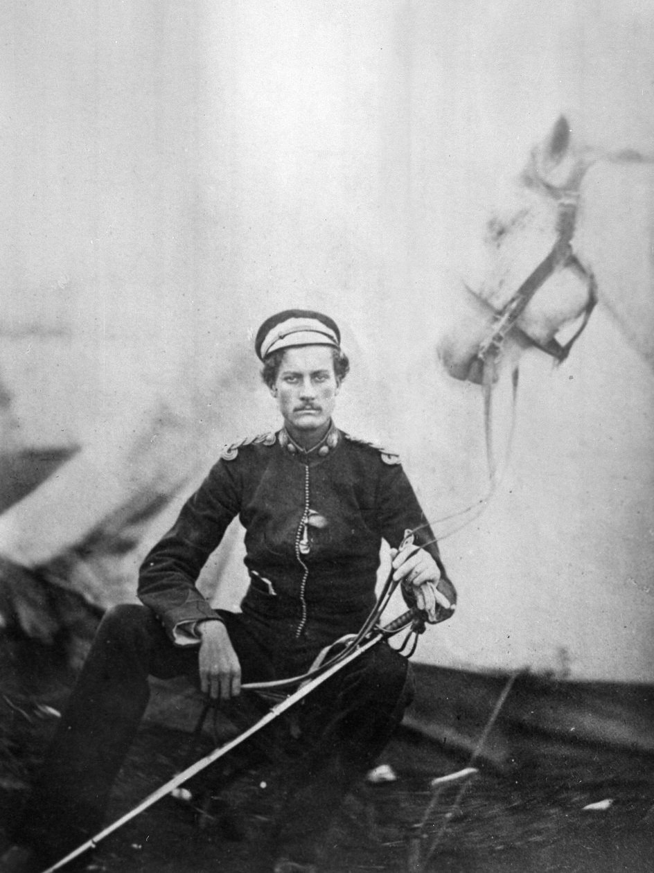 Löjtnant William Stirling, 1855 av Roger Fenton