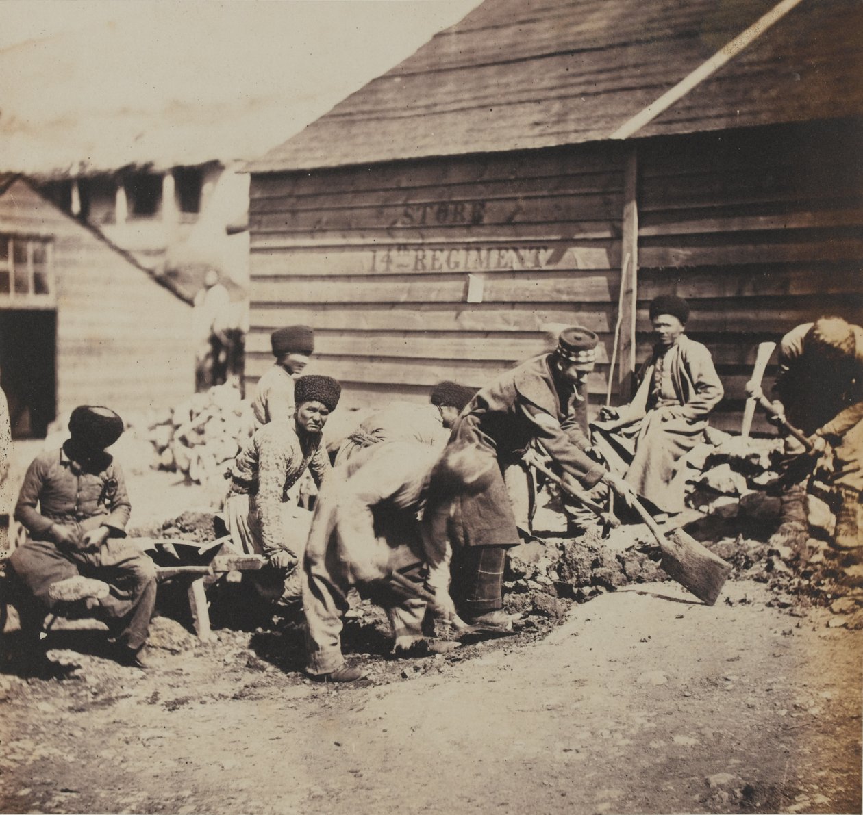 Tartararbetare av Roger Fenton