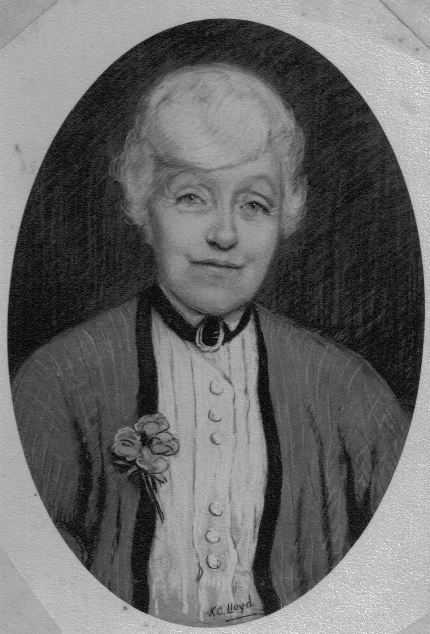 Evelyn Katrine Gwenfra Williams, fru till den tredje hertigen av Wellington av Roger Griffith Lloyd