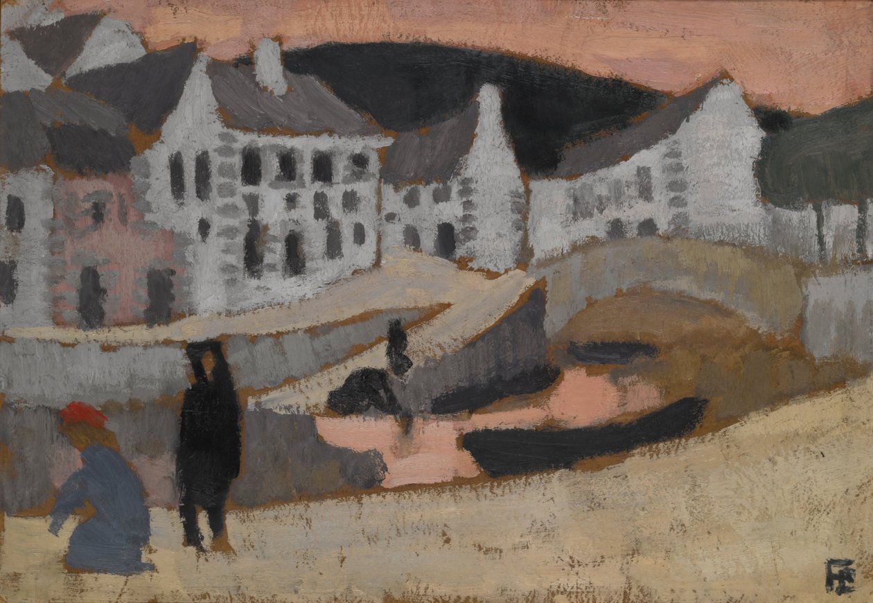 The Canal, Brittany Landscape av Roger de La Fresnaye