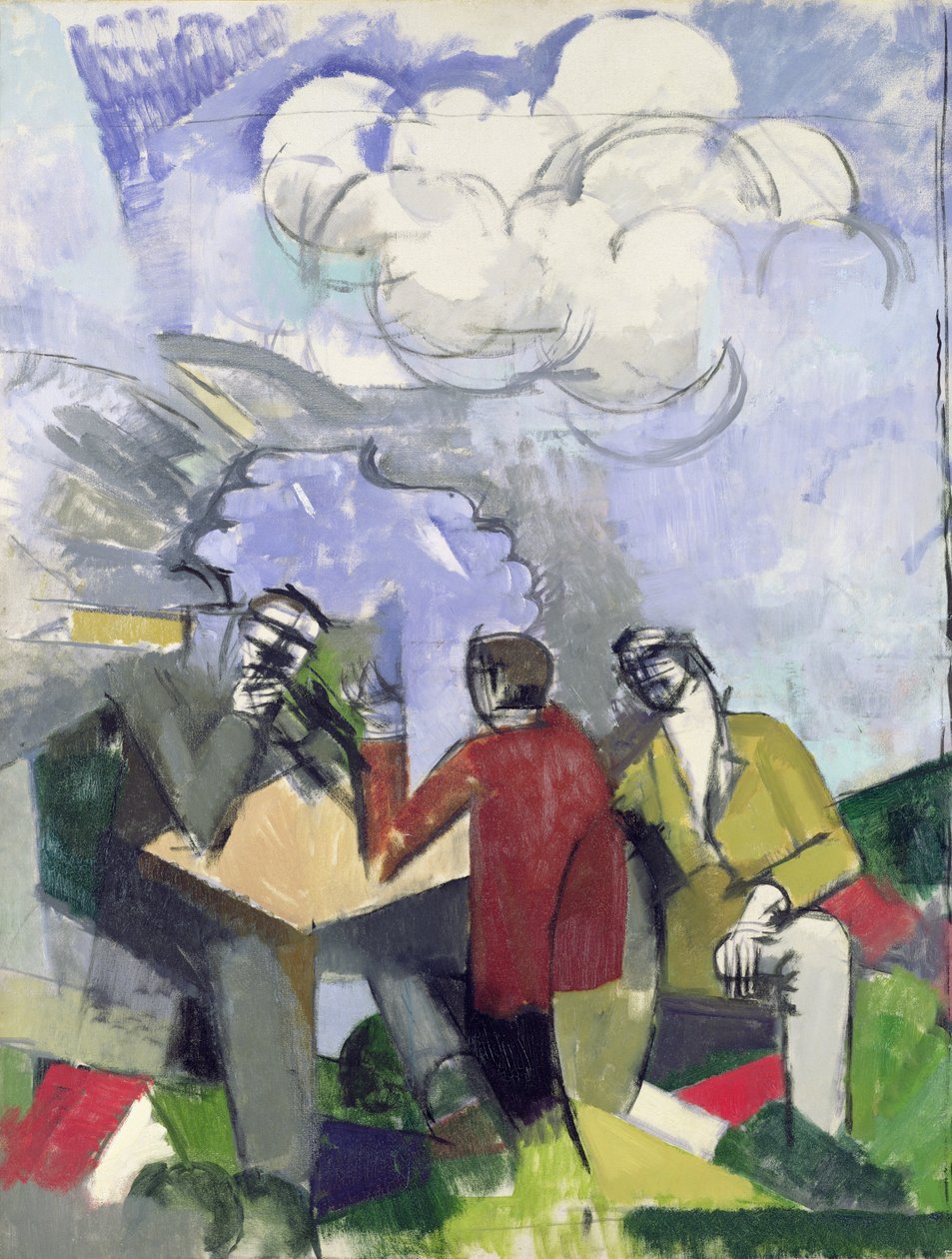 Erövringen av luften, 1913 av Roger de La Fresnaye