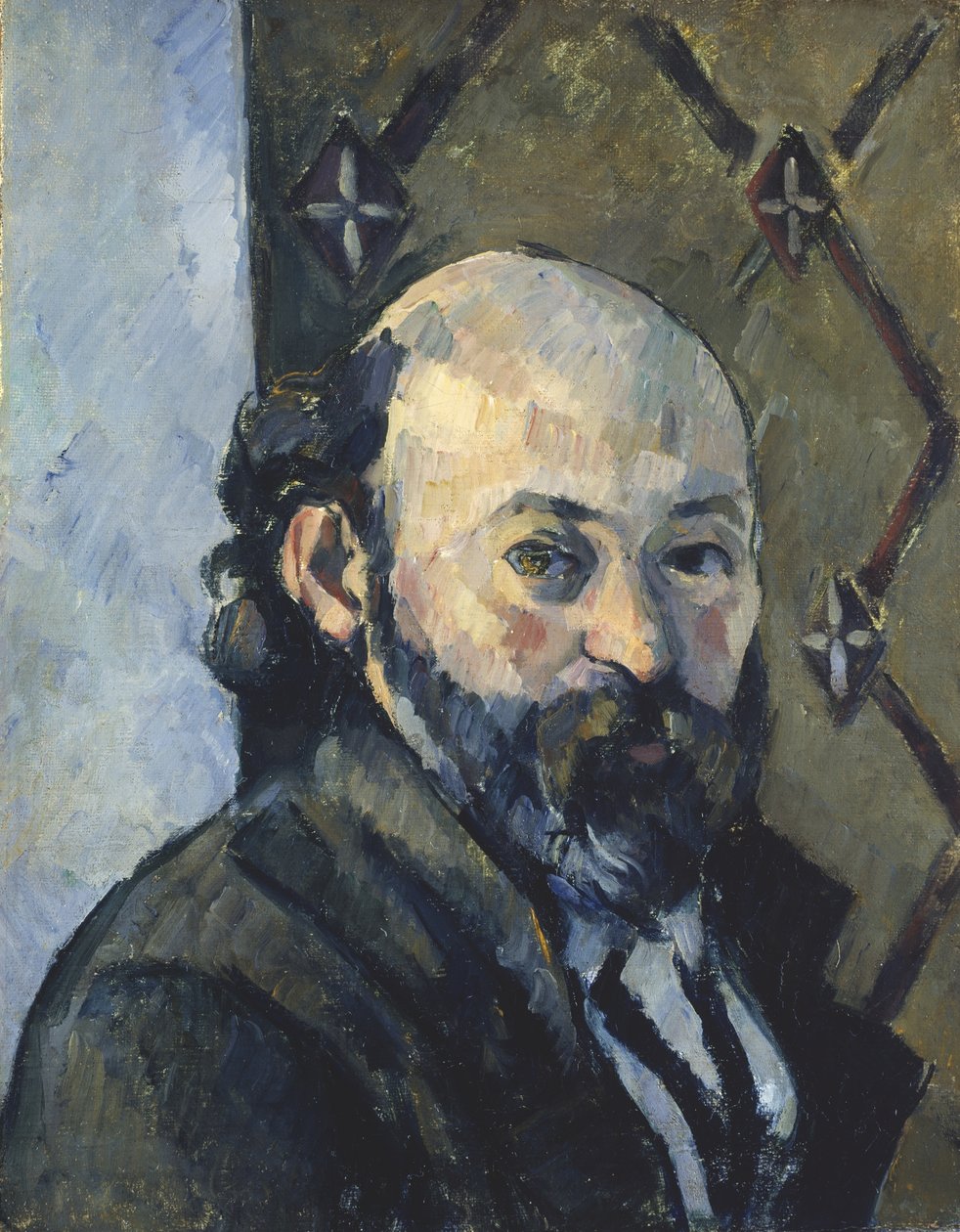 Kopia efter ett självporträtt av Cezanne, 1925 av Roger Eliot Fry
