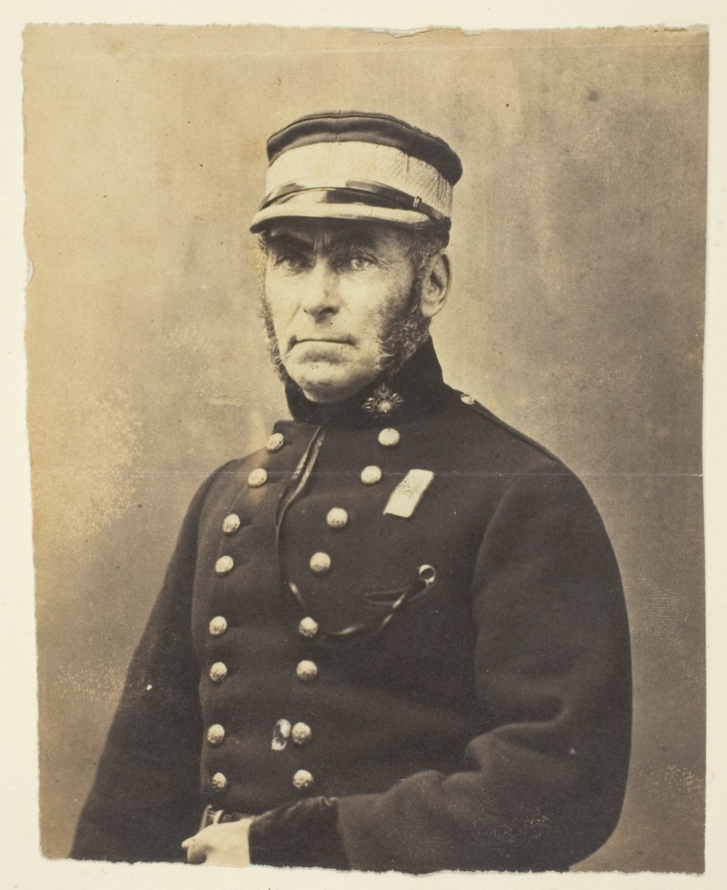 Amiral lord Lyons, fotograferad på Krim av Roger Fenton