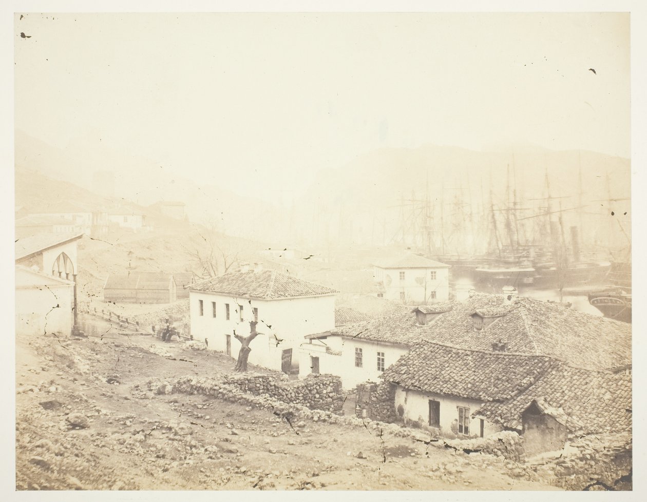 Balaklava, tittar mot havet av Roger Fenton
