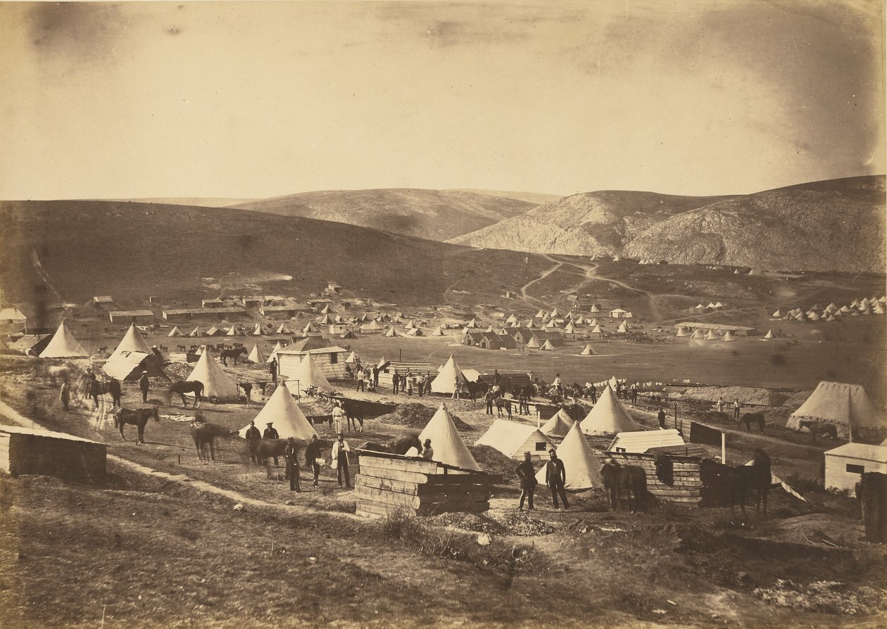 Läger för 5th Dragoon Guards av Roger Fenton