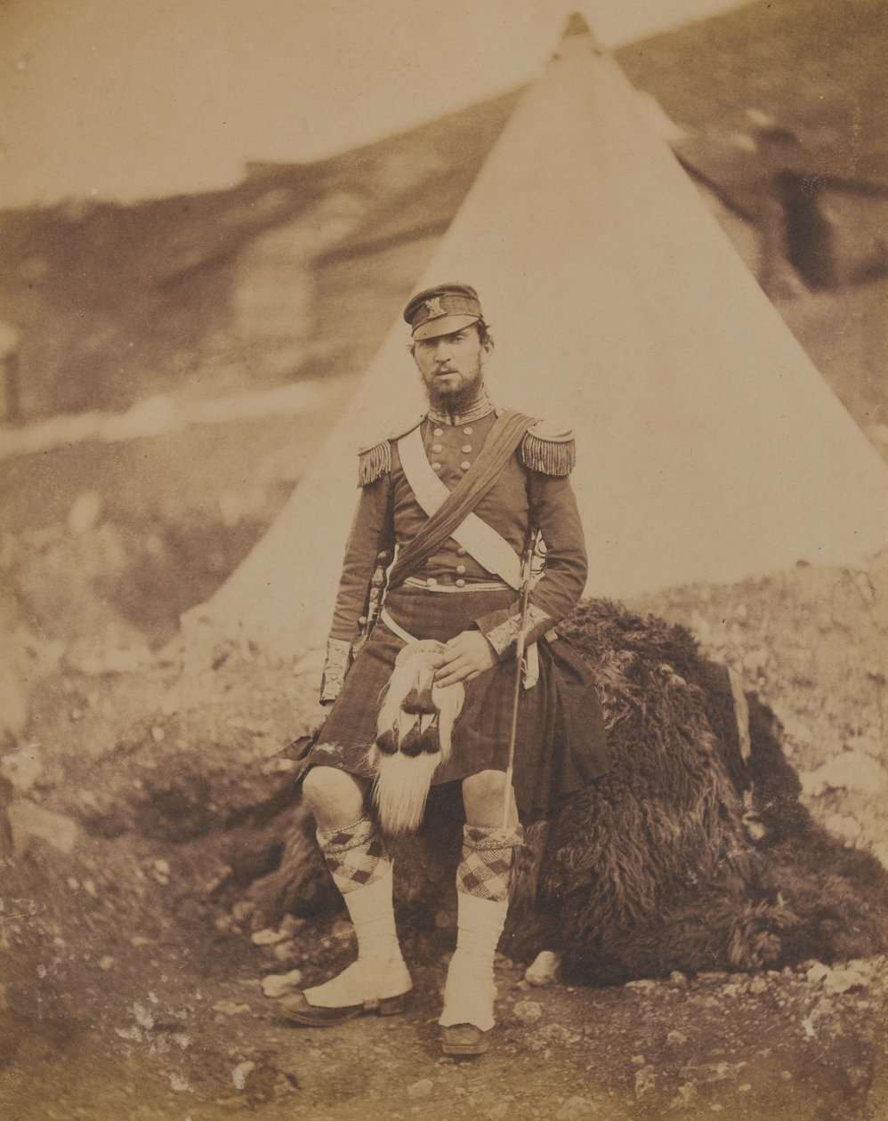Kapten Frank Cunningham Scott, 42:a av Roger Fenton