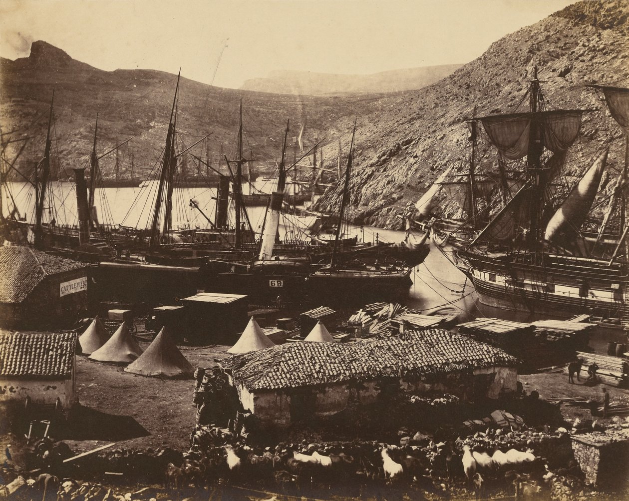 Cossack Bay, Balaklava. av Roger Fenton