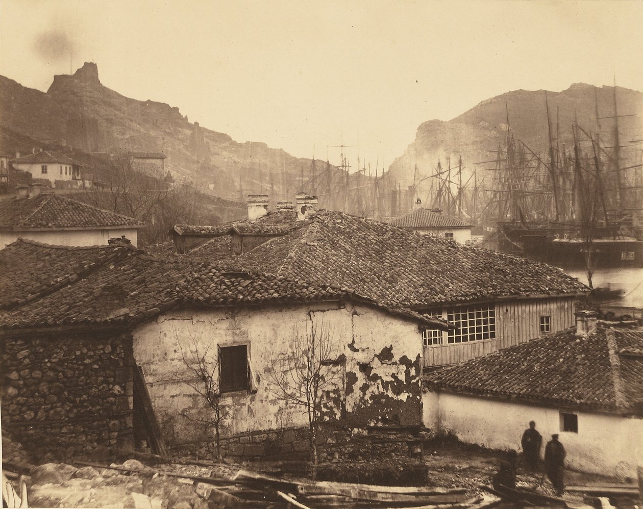 Stugor i Balaklava av Roger Fenton