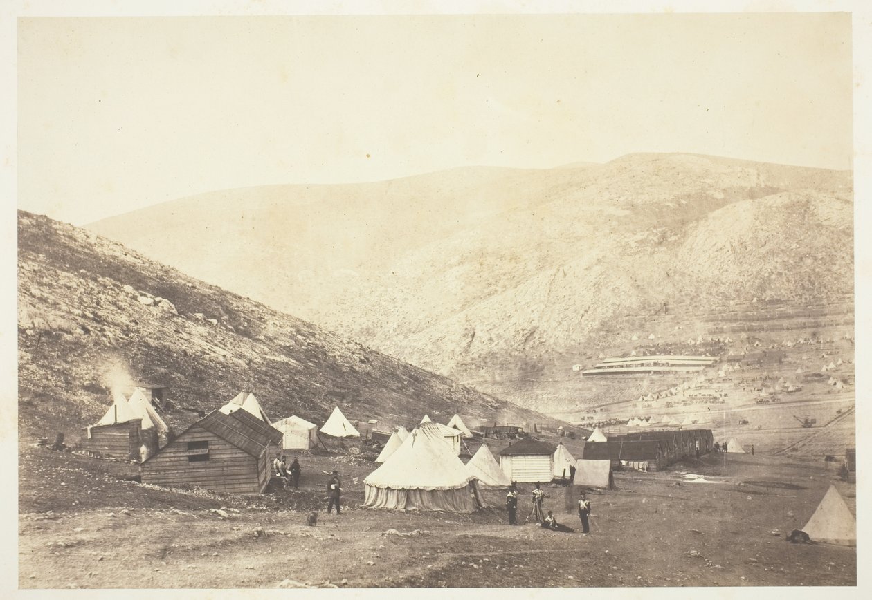 Läger av 71:a regementet av Roger Fenton