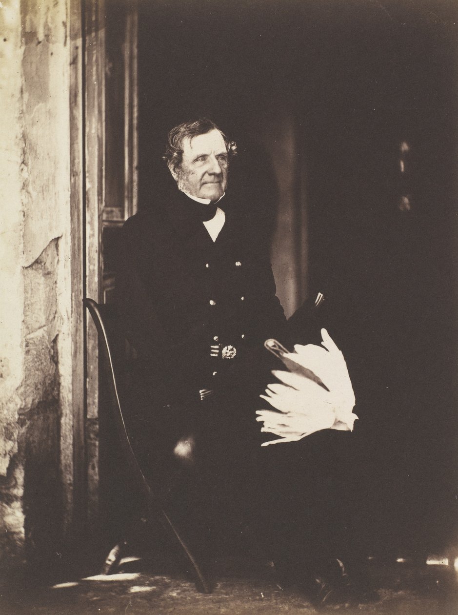 Fältmarskalk Lord Raglan, Krim, 1855. av Roger Fenton