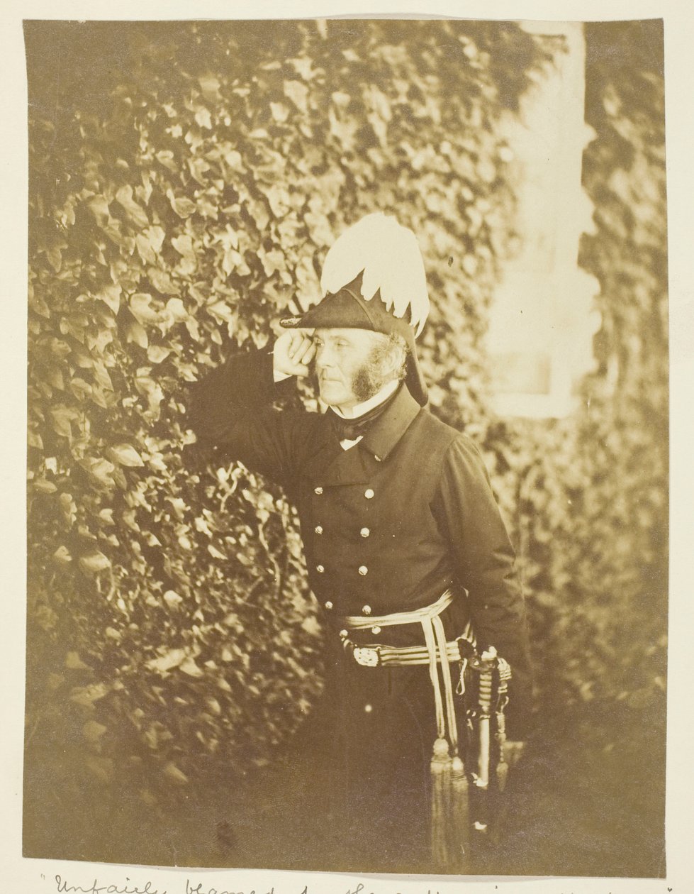 Jas. B.B. Estcourt (1802-1855), general, fotograferad på Krim strax före sin död, 1802-1855 av Roger Fenton