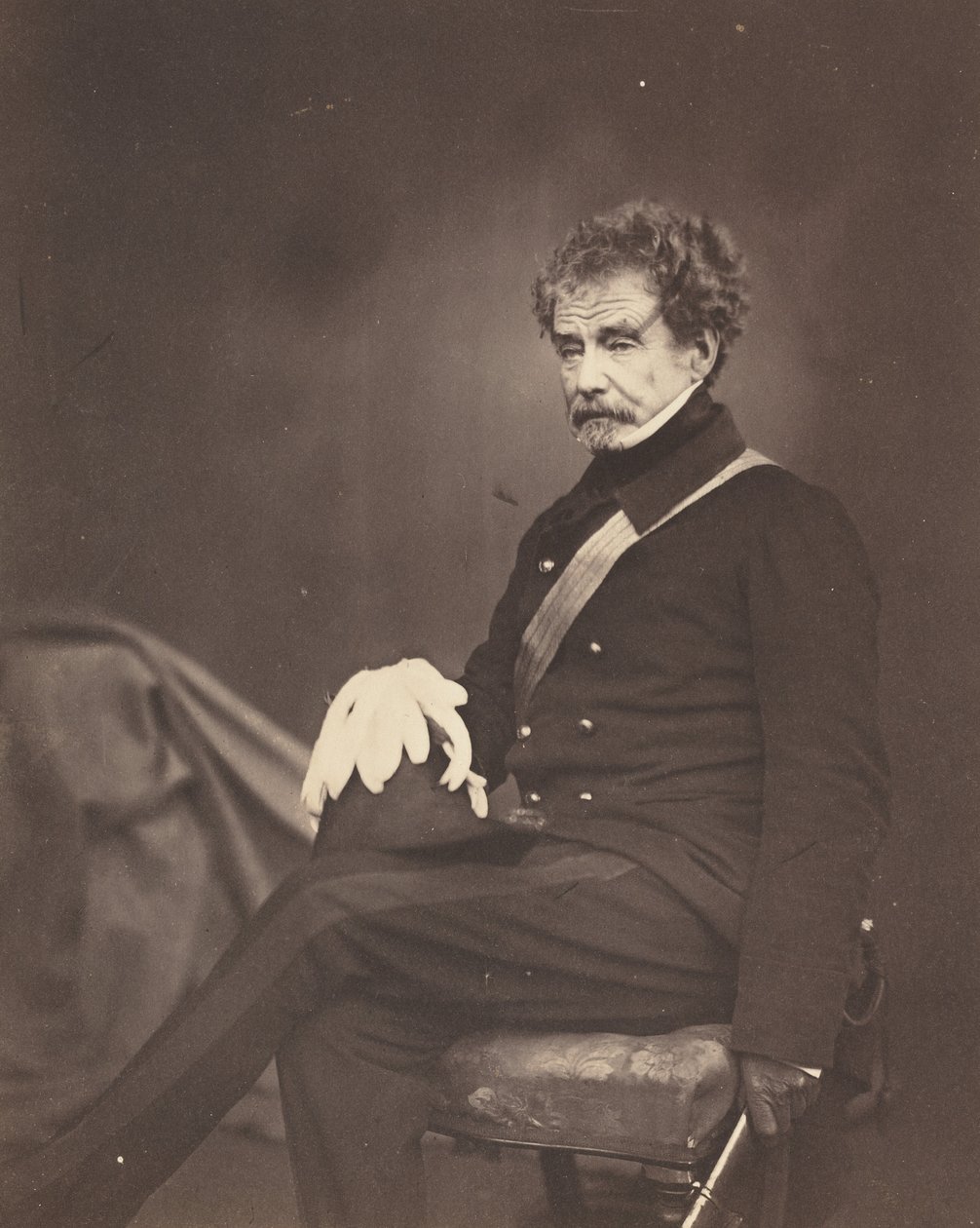 Generallöjtnant Sir Colin Campbell, G.C.B., 1855. av Roger Fenton