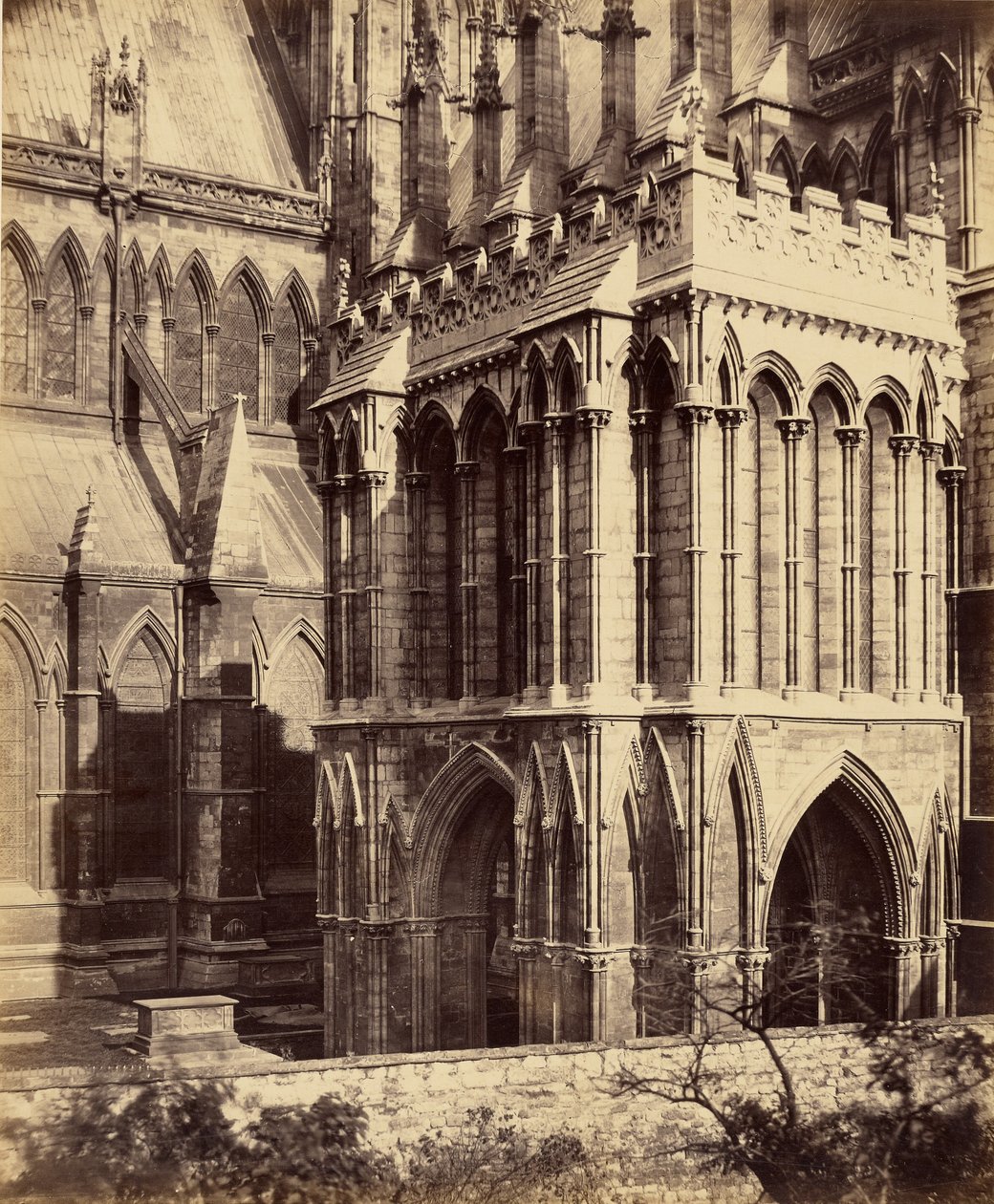 Lincolnkatedralen, Galiléaförhallen av Roger Fenton