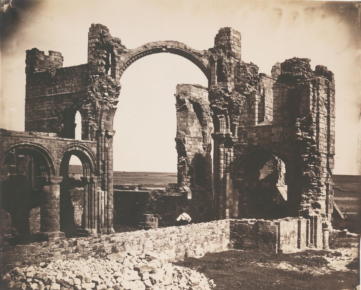 Lindisfarneprioratet, Heliga ön av Roger Fenton