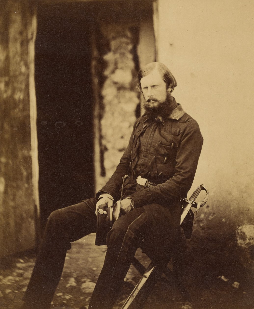 Överstelöjtnant prins Edward av Sachsen-Weimar av Roger Fenton