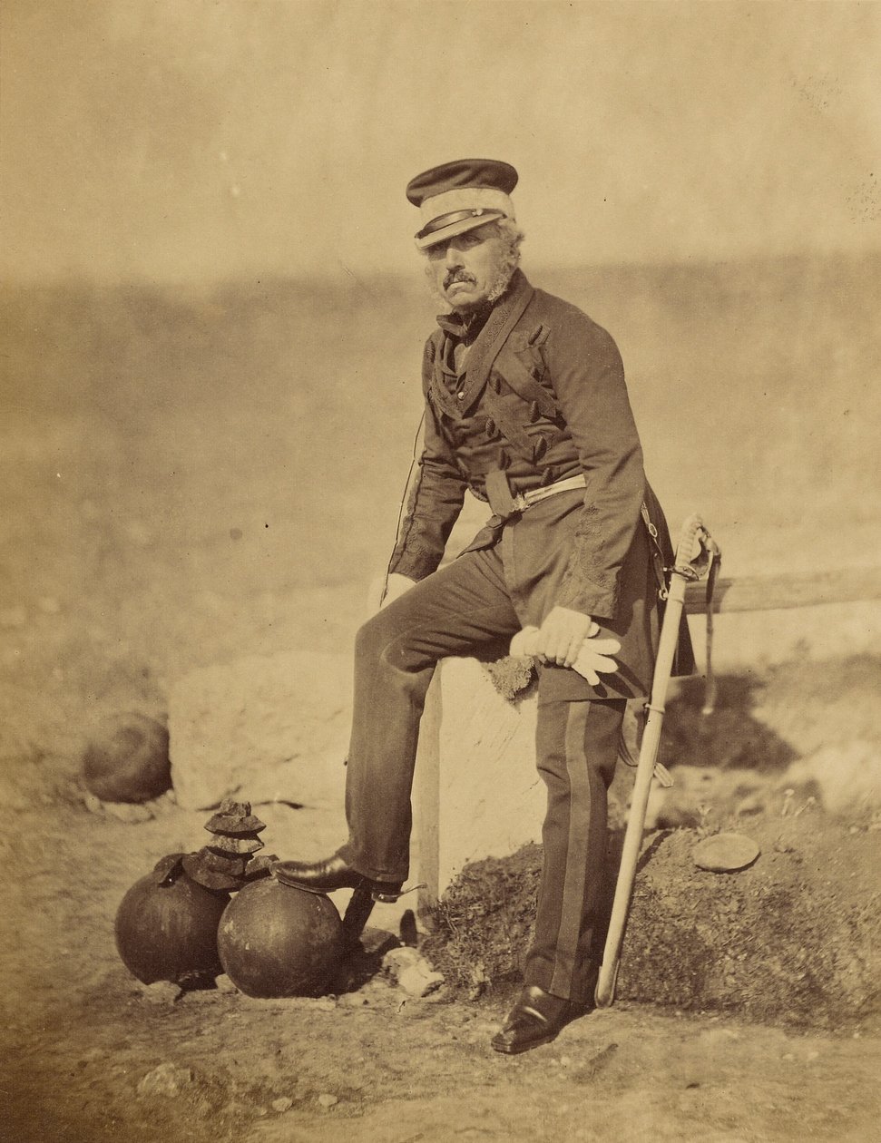 Generallöjtnant Barnard, C.B. av Roger Fenton