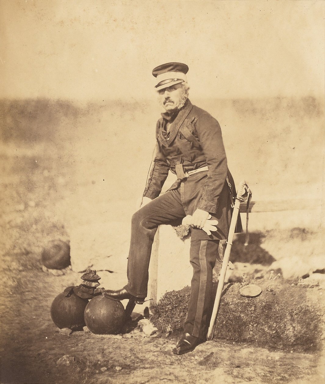 Generallöjtnant Barnard, C.B. av Roger Fenton