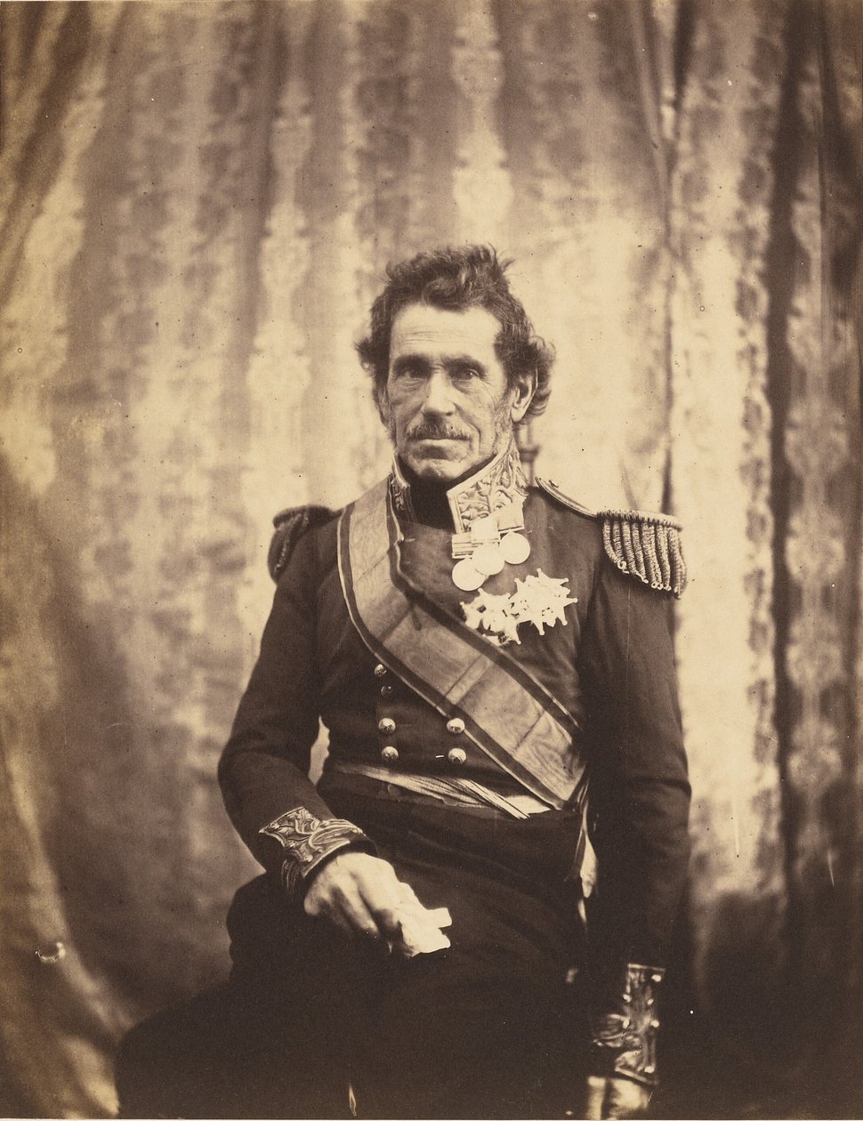 Generallöjtnant Sir De Lacy Evans, G.C.B. av Roger Fenton