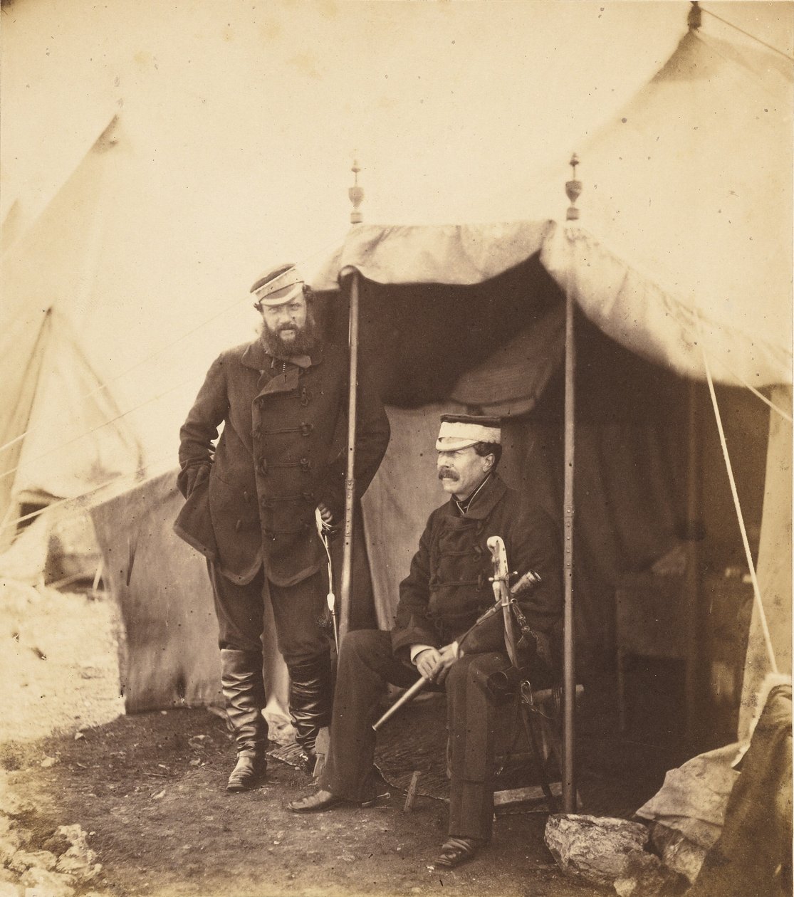 Generallöjtnant Sir John Campbell av Roger Fenton