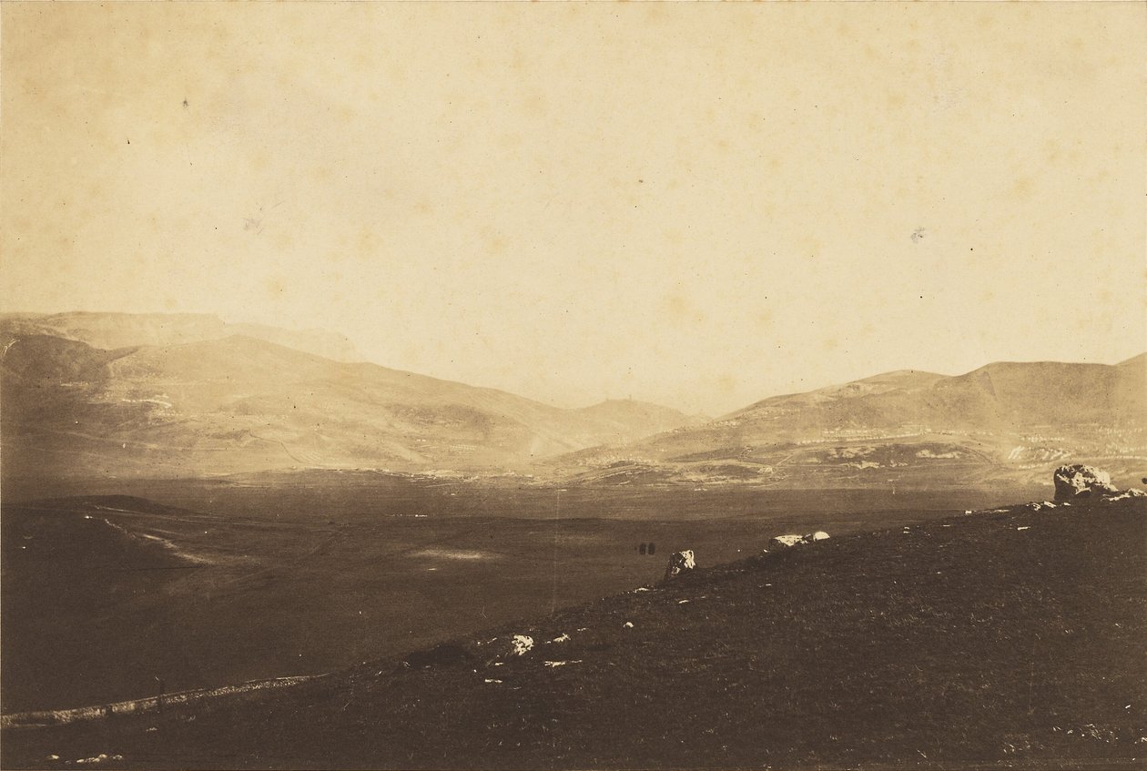 Balaklavaslätten V. av Roger Fenton