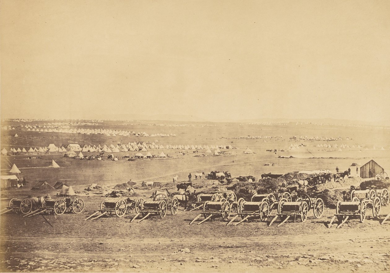 Sebastopols platå III av Roger Fenton