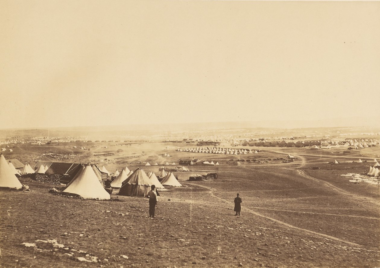 Platån vid Sevastopol I. av Roger Fenton