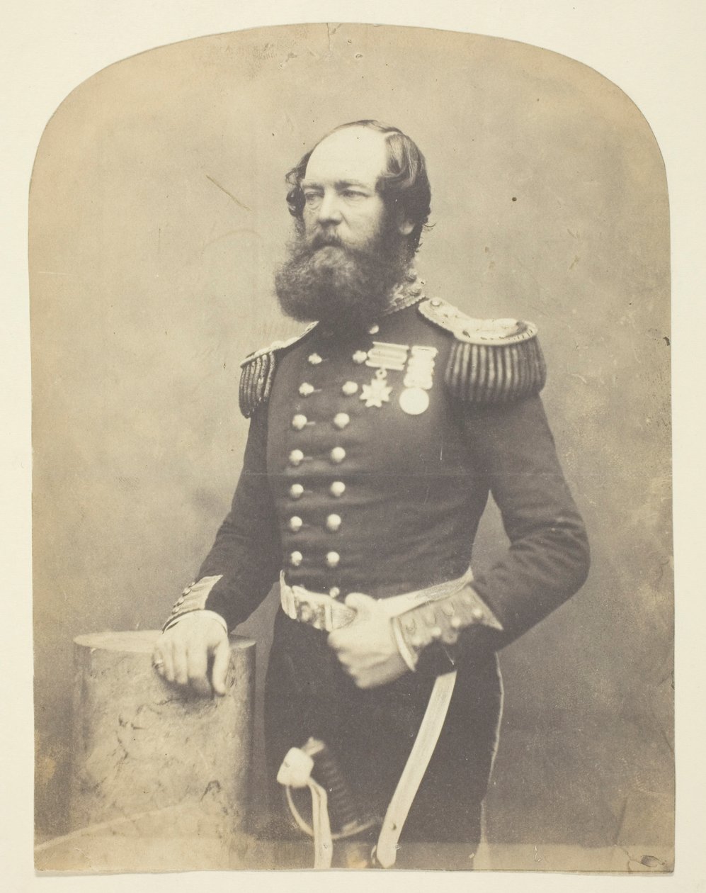 Robert Brownrigg, fotograferad på Krim av Roger Fenton