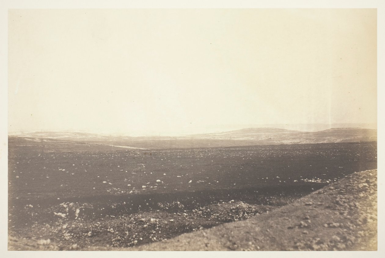 Sebastopol, från granatkastarbatteriet av Roger Fenton