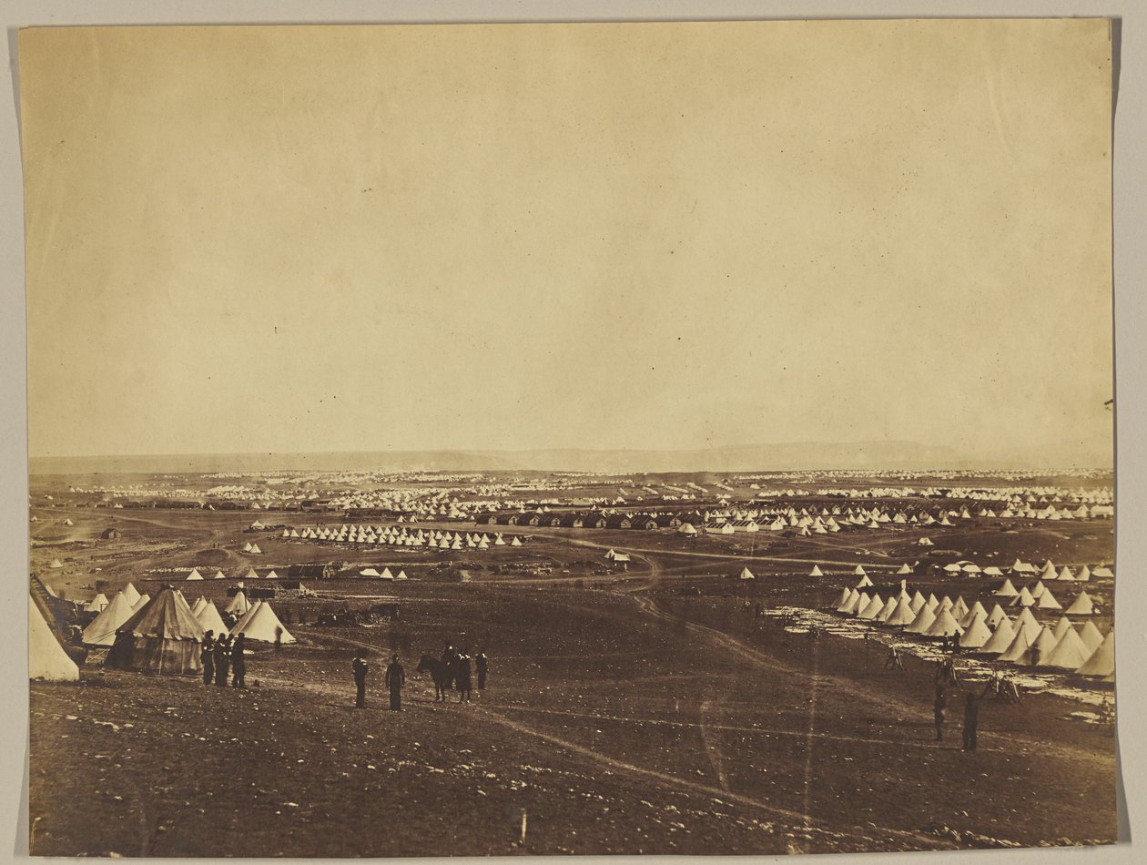 De allierades läger före Sebastopol av Roger Fenton
