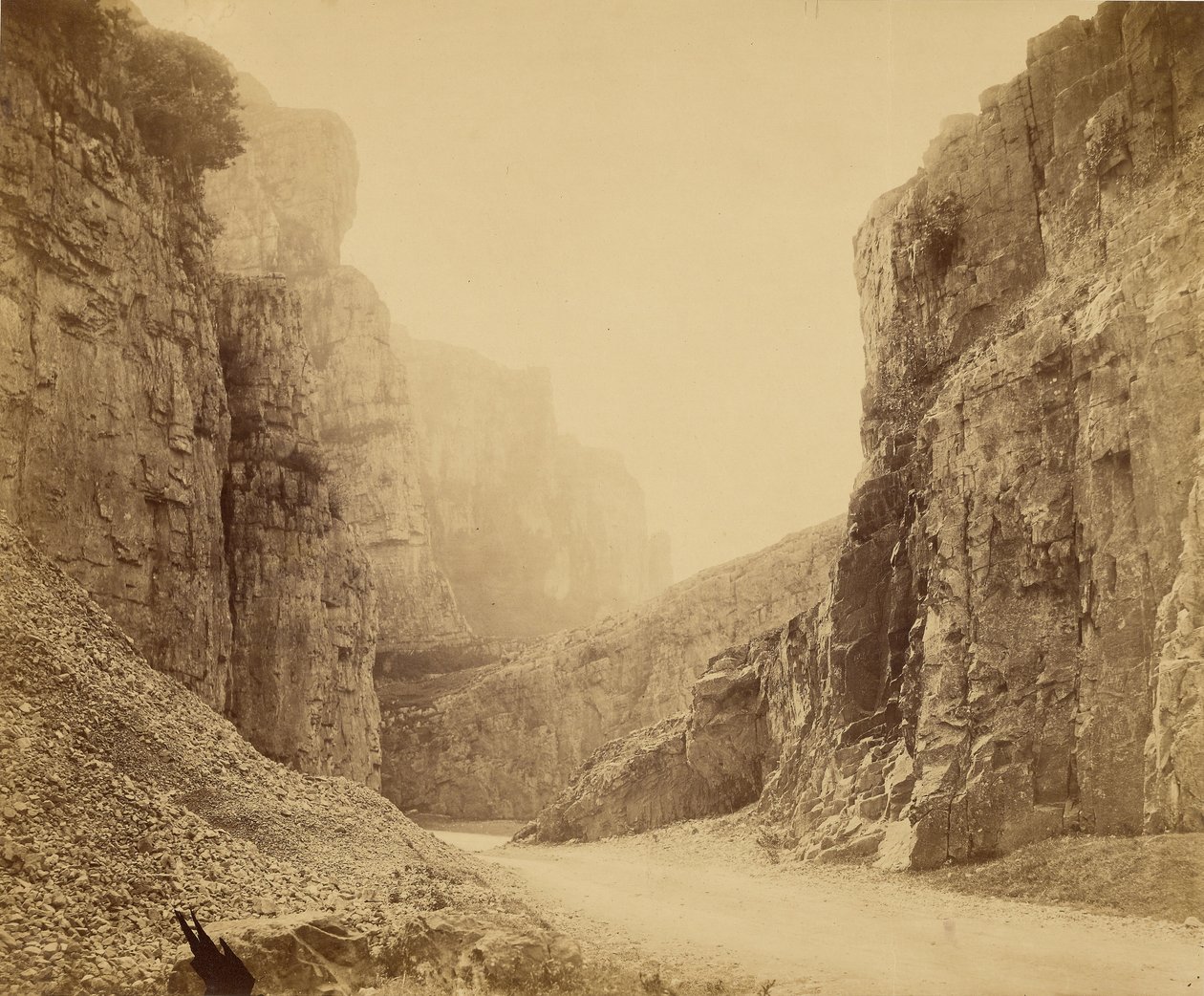 Cheddar-klipporna, Central Valley av Roger Fenton