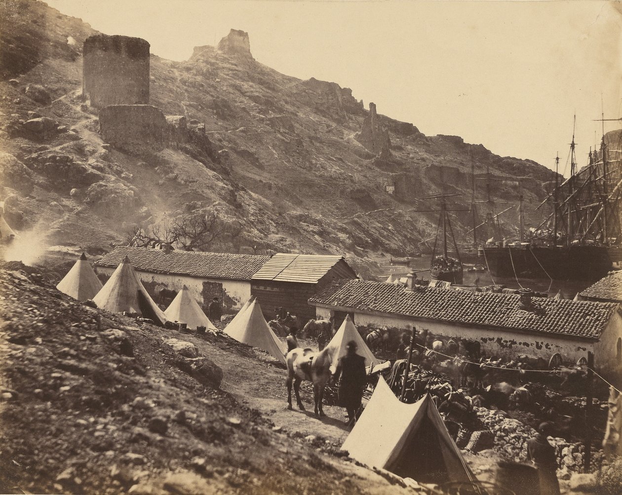 Det genuesiska slottet, Balaklava av Roger Fenton