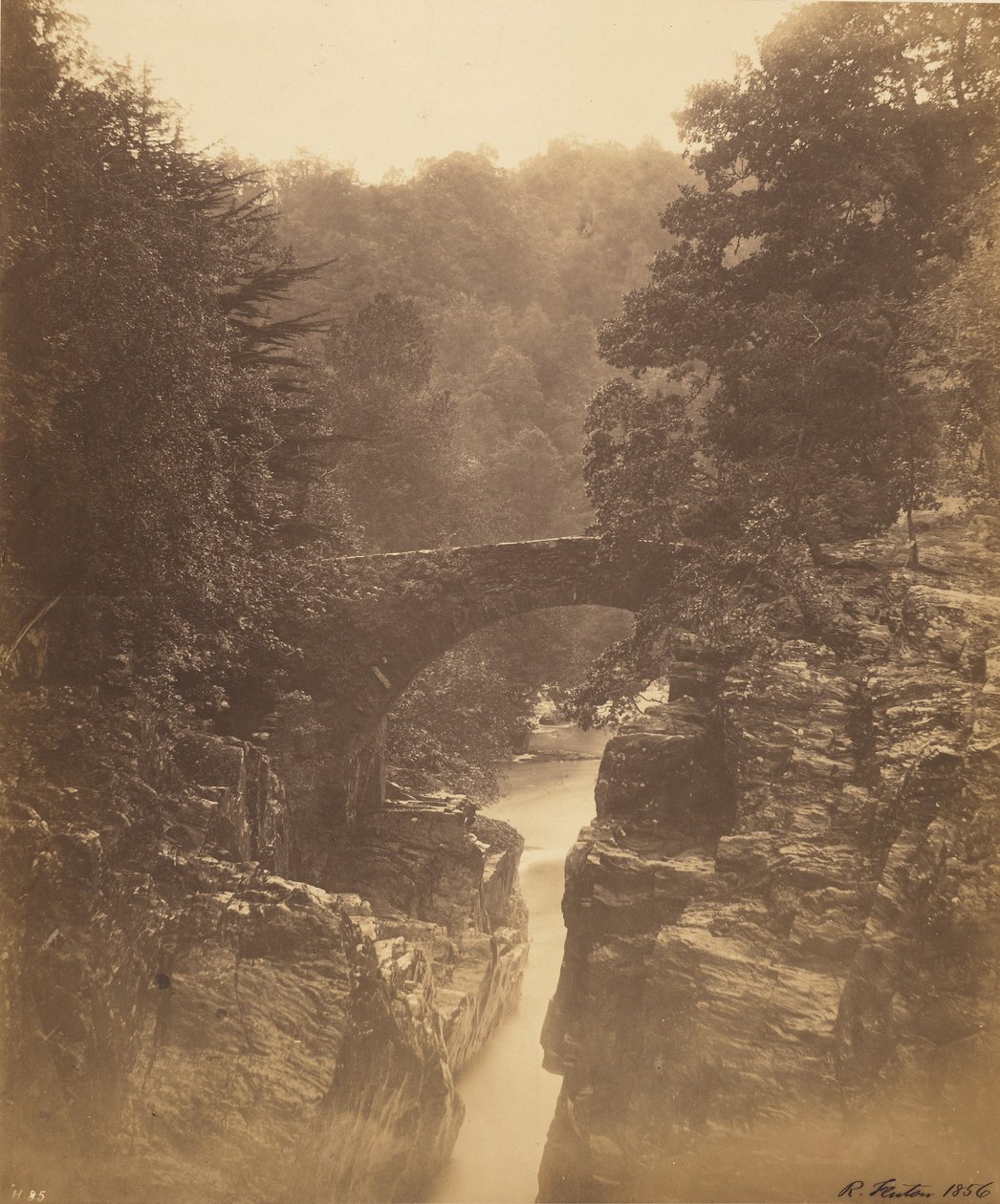 The Hermitage Bridge, Dunkeld av Roger Fenton