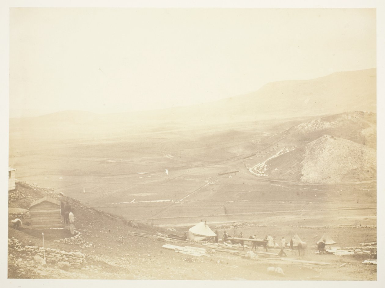 Linjerna i Balaklava av Roger Fenton