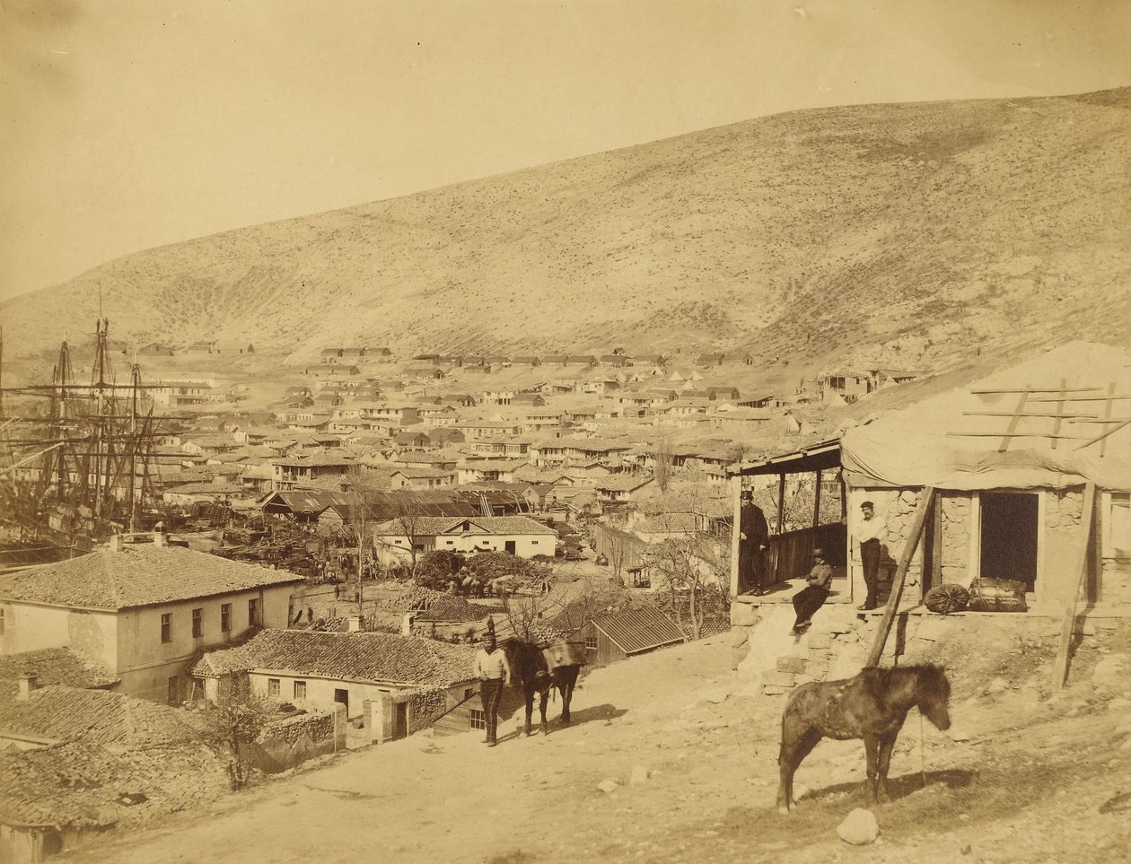 Staden Balaklava av Roger Fenton