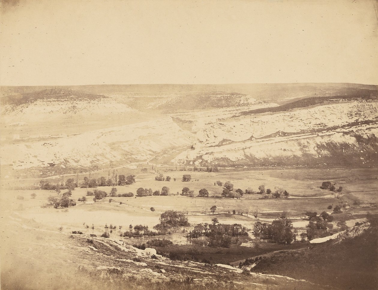 Inkermanns dal III. av Roger Fenton