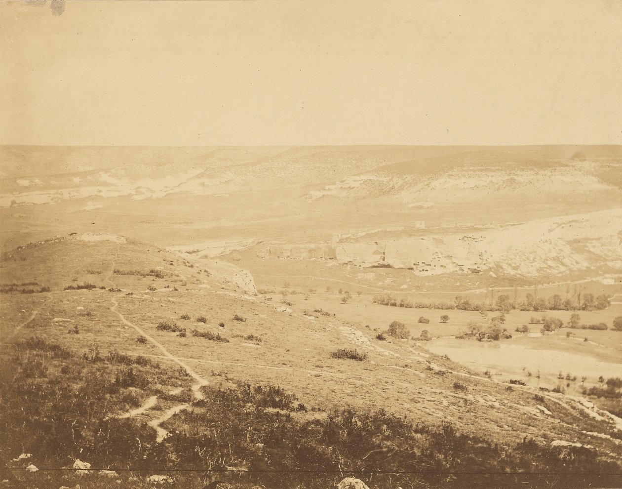 Inkermanns dal II. av Roger Fenton