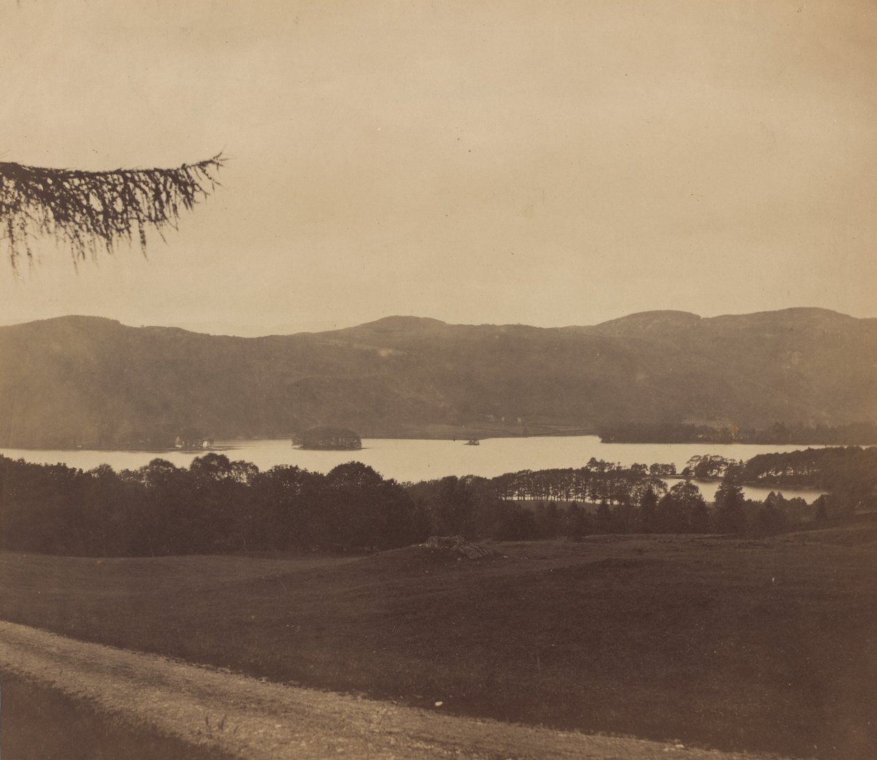 Windermere,1850-talet (foto) av Roger Fenton
