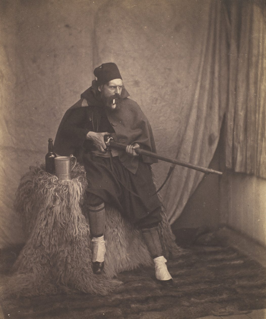 Zouave, 2:a divisionen, 1855. av Roger Fenton