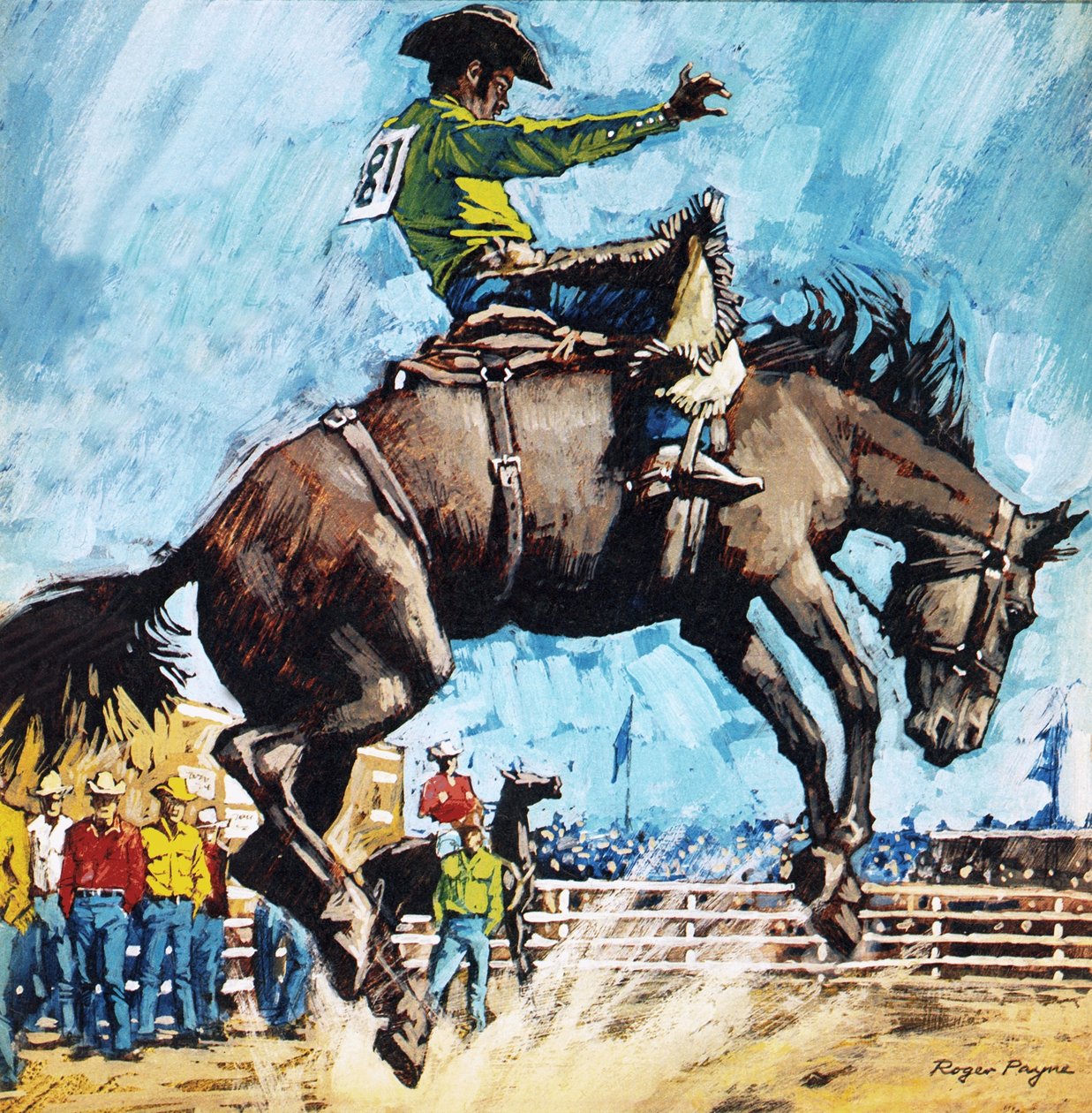 Larry Mahan, superstjärna inom rodeo av Roger Payne