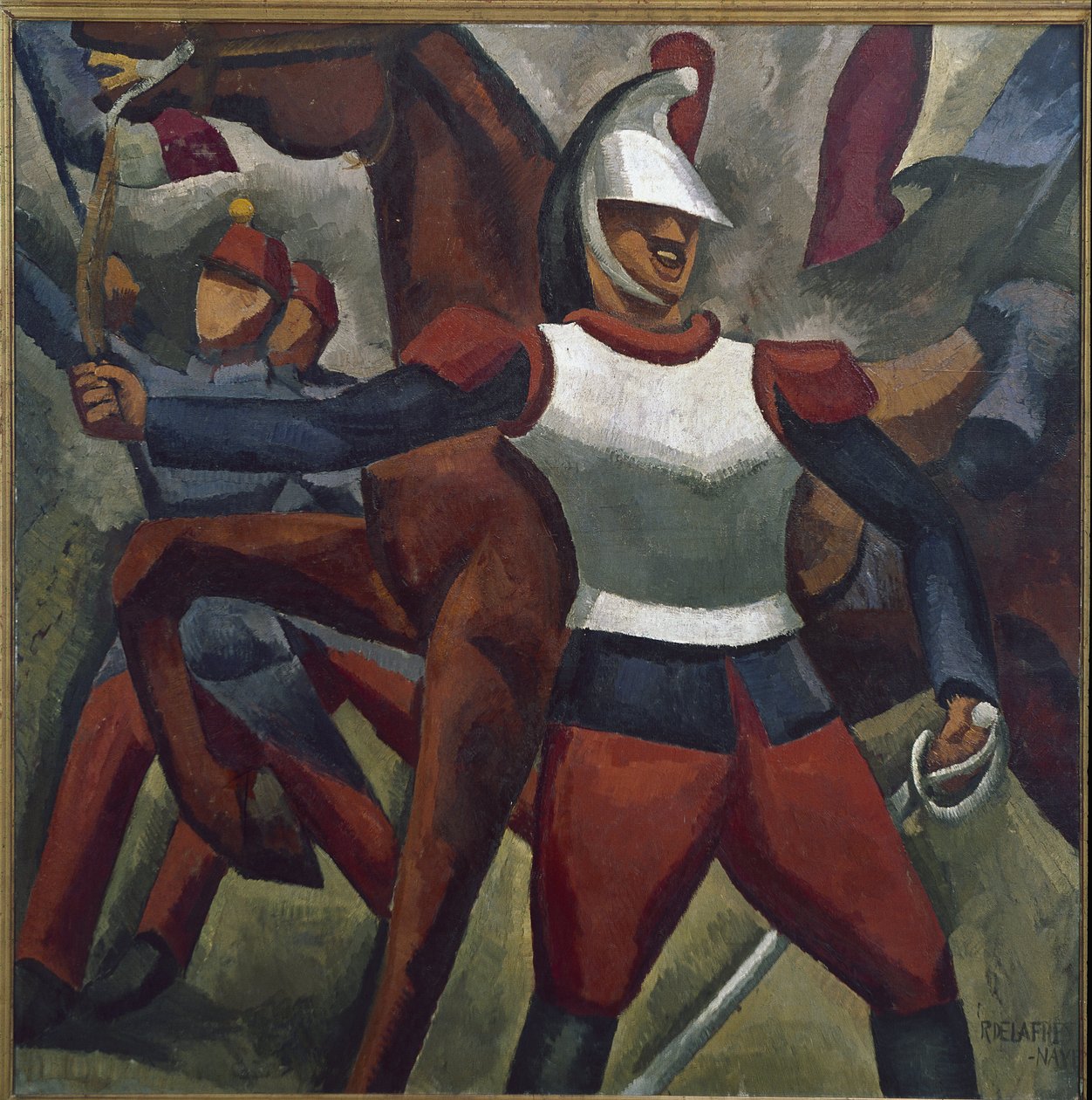 Cuirassier (olja på duk av Roger de La Fresnaye