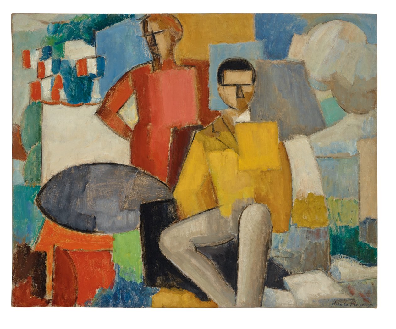 Den fjortonde juli av Roger de La Fresnaye