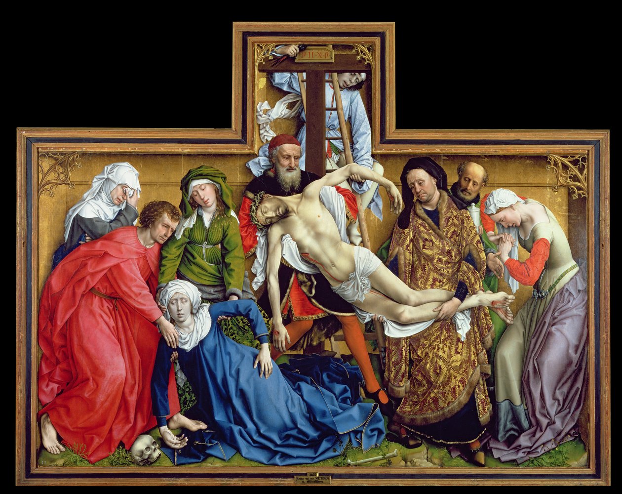 Nedstigning från korset, c.1435 av Rogier van der Weyden