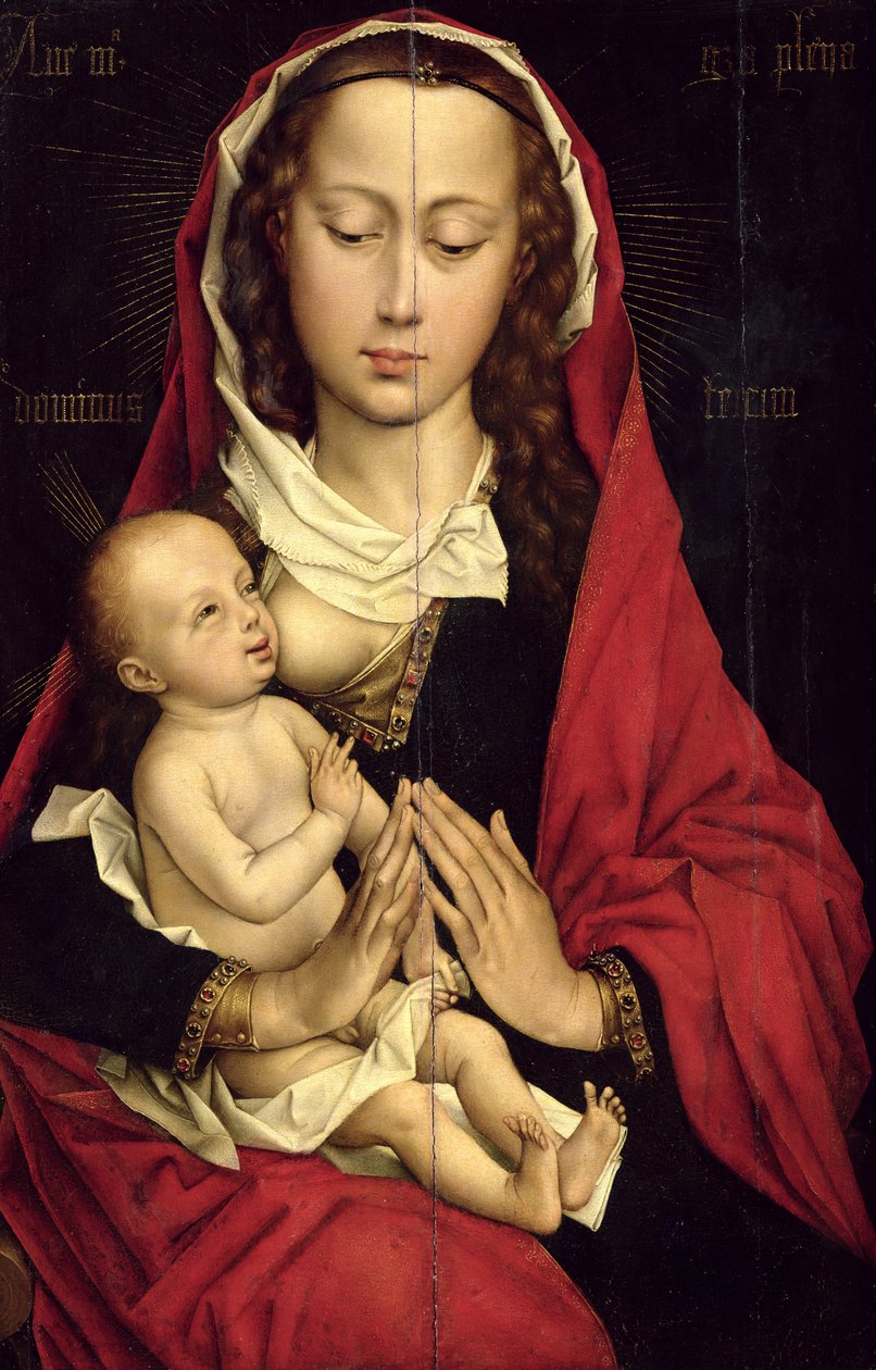 Madonna och barn av Rogier van der Weyden