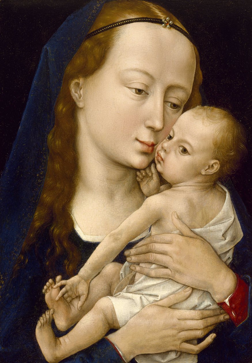 Virgin and Child av Rogier van der Weyden