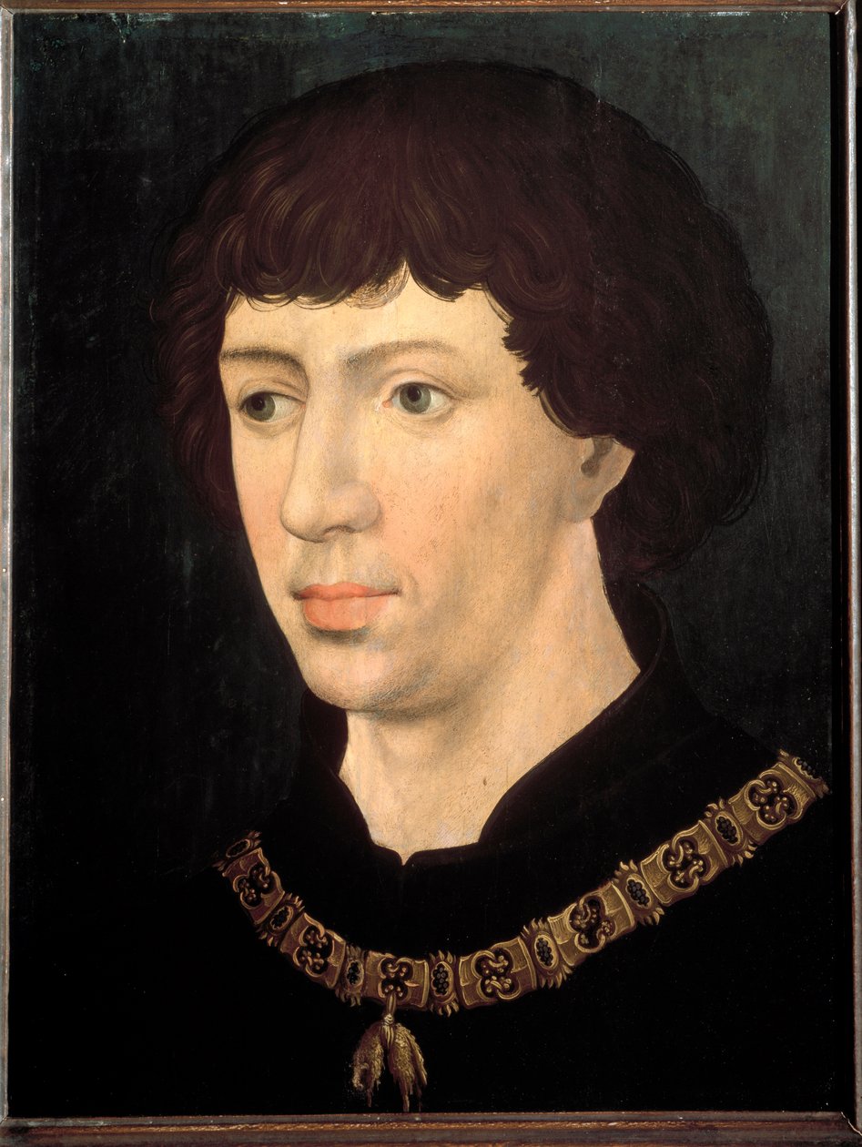 Porträtt av Karl Temerary av Rogier van der (follower of) Weyden