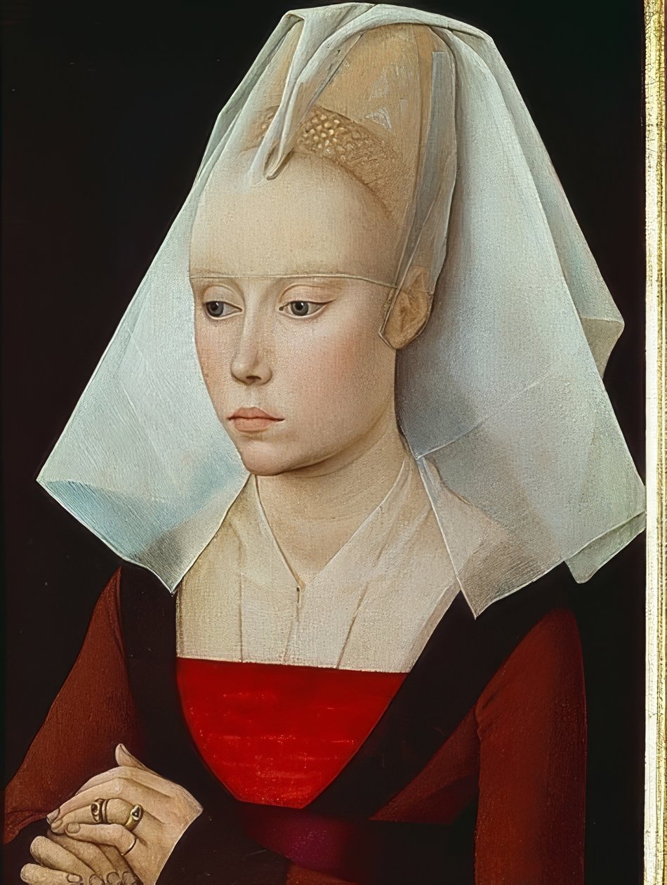 Porträtt av en dam. Omkring 1460 av Rogier van der Weyden