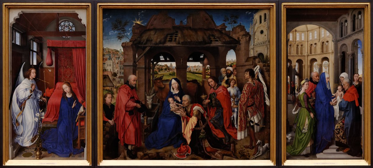 Columba Triptychon av Rogier van der Weyden