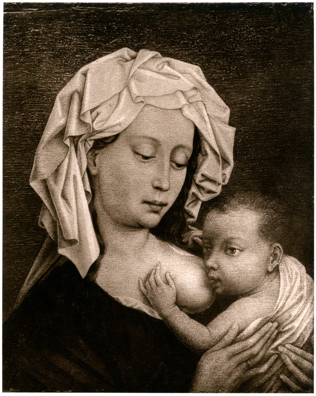 Madonna och barn, 1927 av Rogier van der Weyden