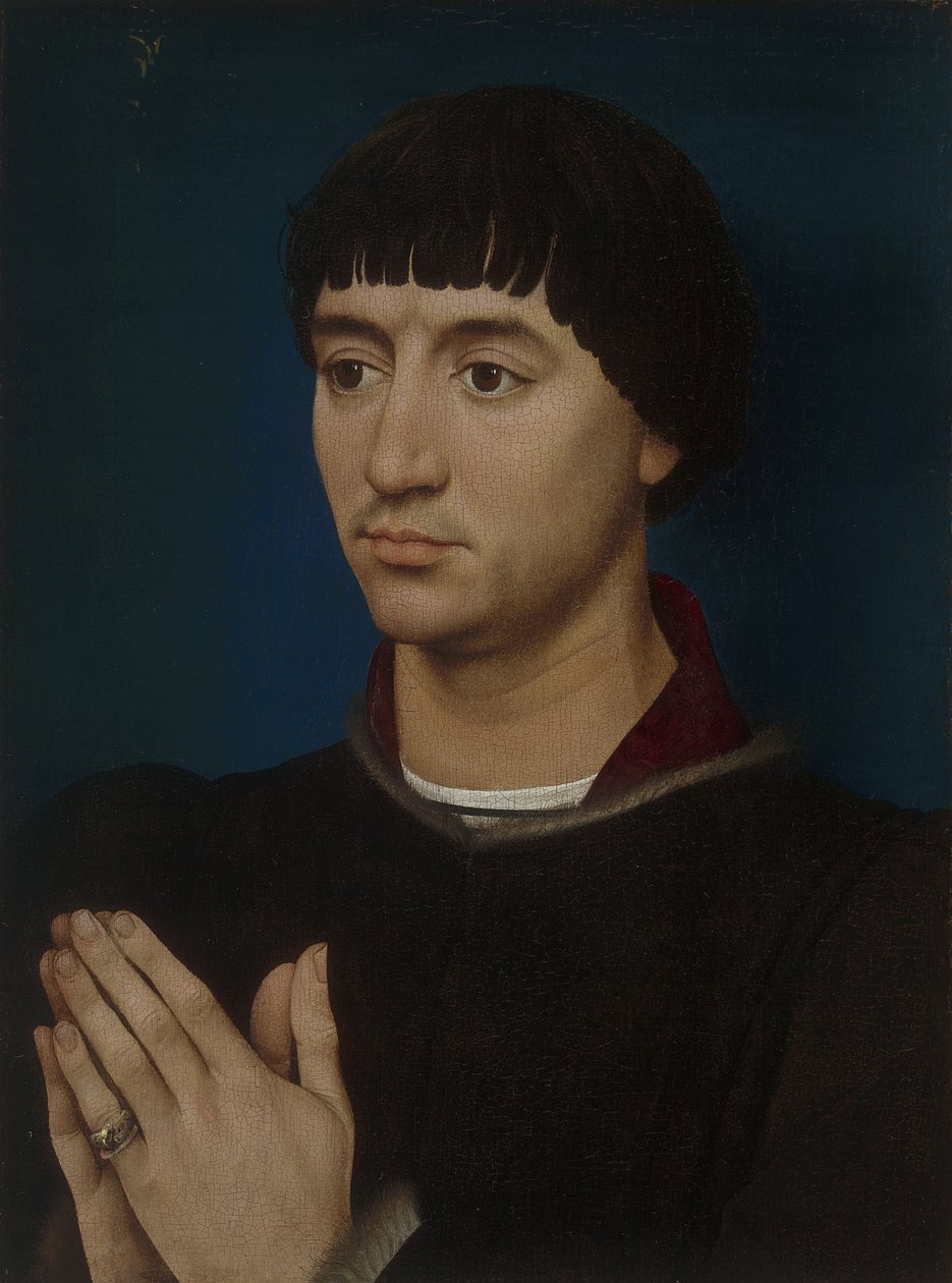 Porträtt av Jean Gros, 1460-64 av Rogier van der Weyden