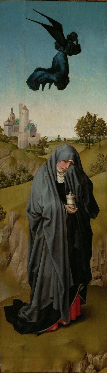 Sankta Maria Magdalena The Crucifixion Triptych, ca. 1440 av Rogier van der Weyden